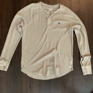 True Religion Henley tshirt like new!!!